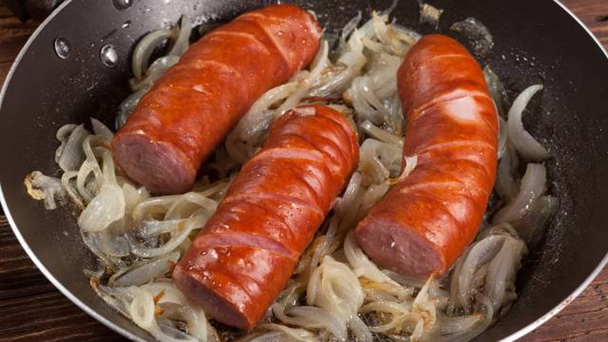 salchichas vino blanco