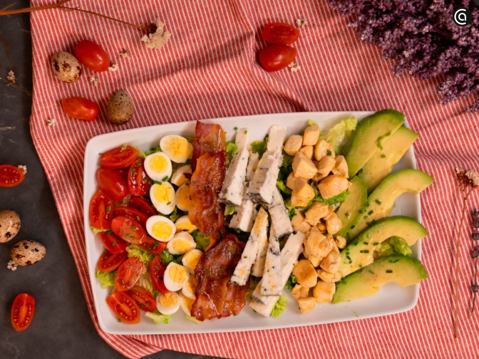 Ensalada Cobb - paso 5