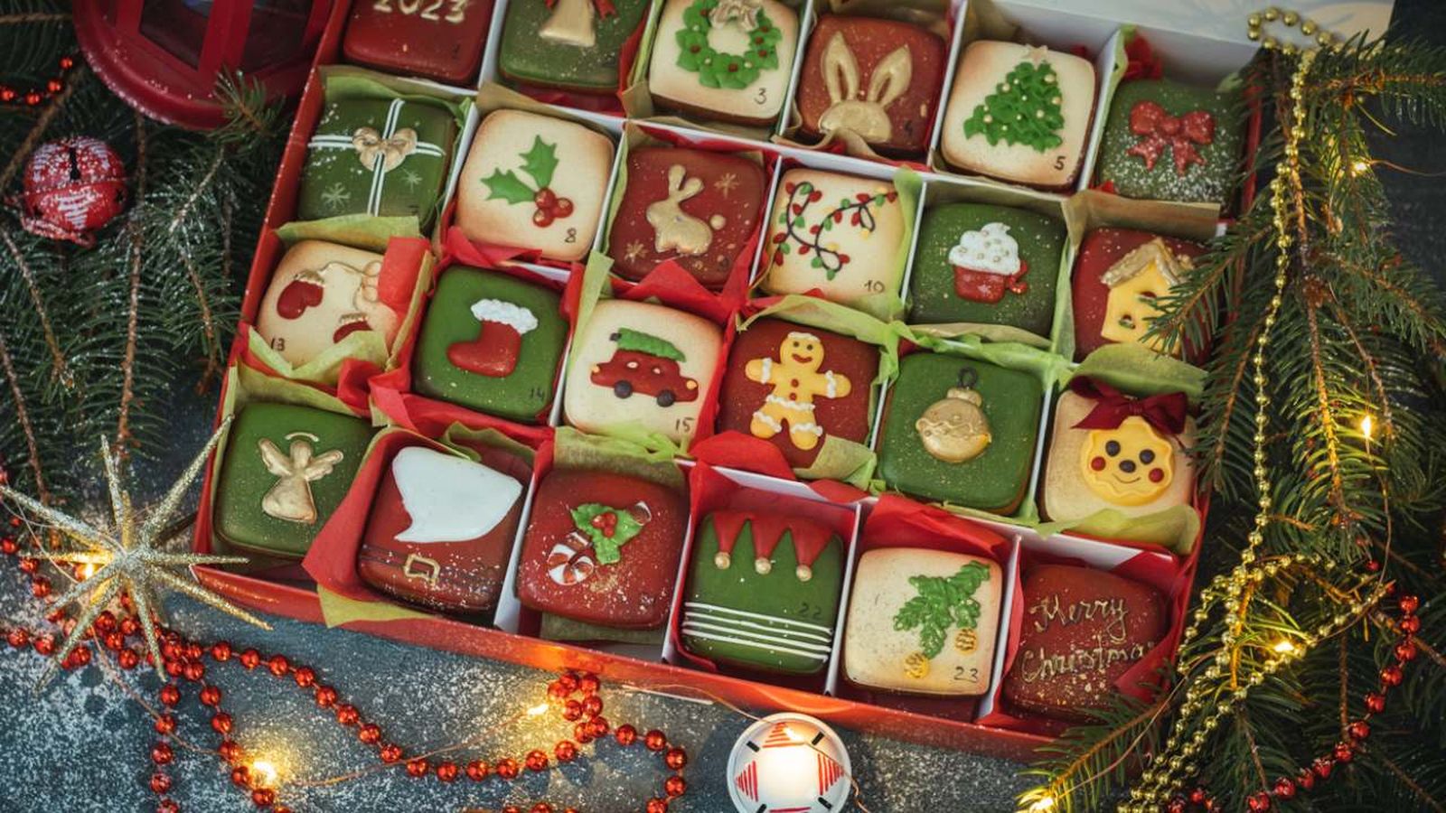 calendario adviento para comer y beber