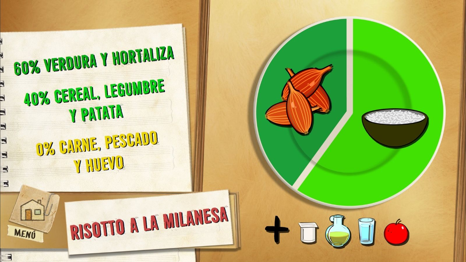 6127 1 Risotto a la milanesa plato