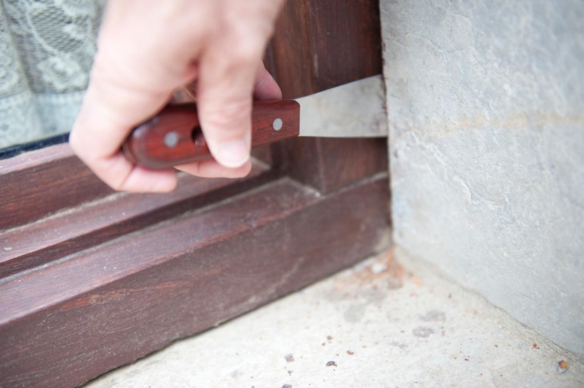 Impermeabilizar ventana paso 1