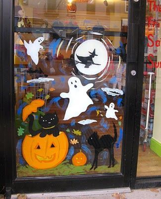 puertas halloween tienda