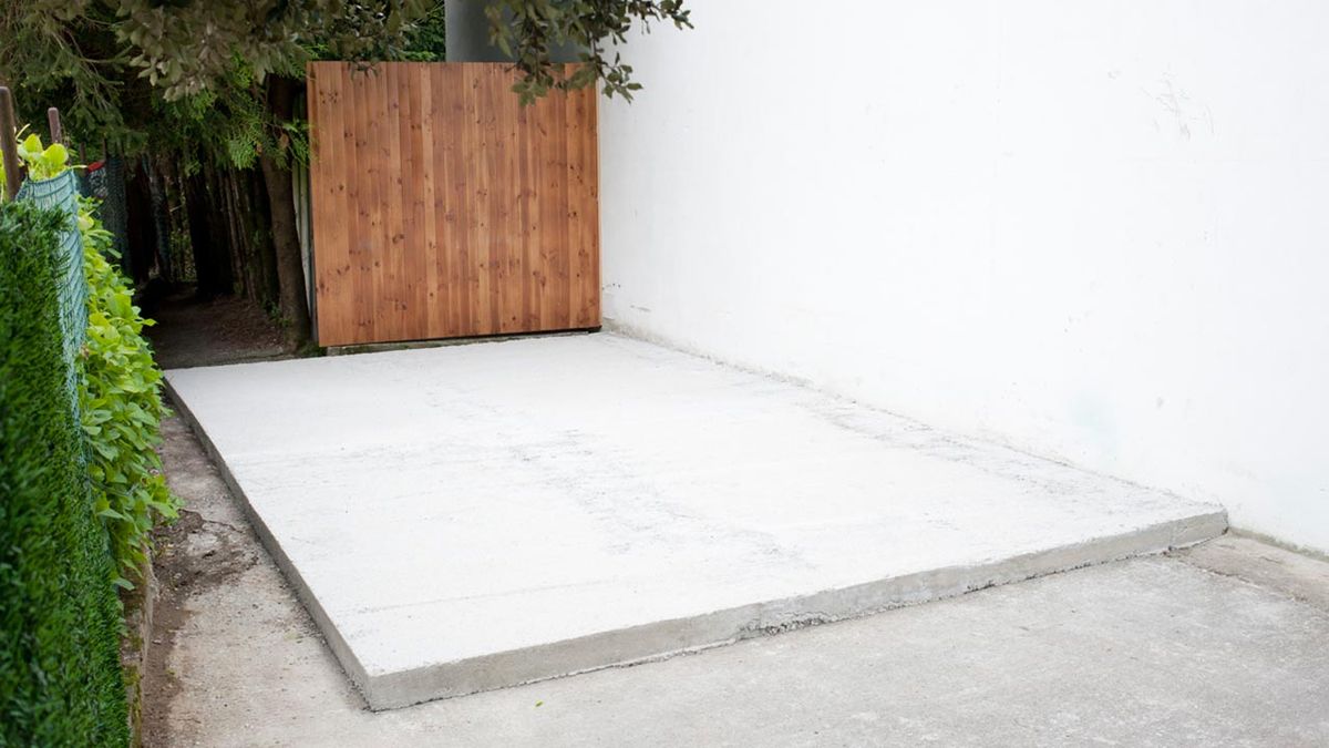 Crear una solera de hormigón