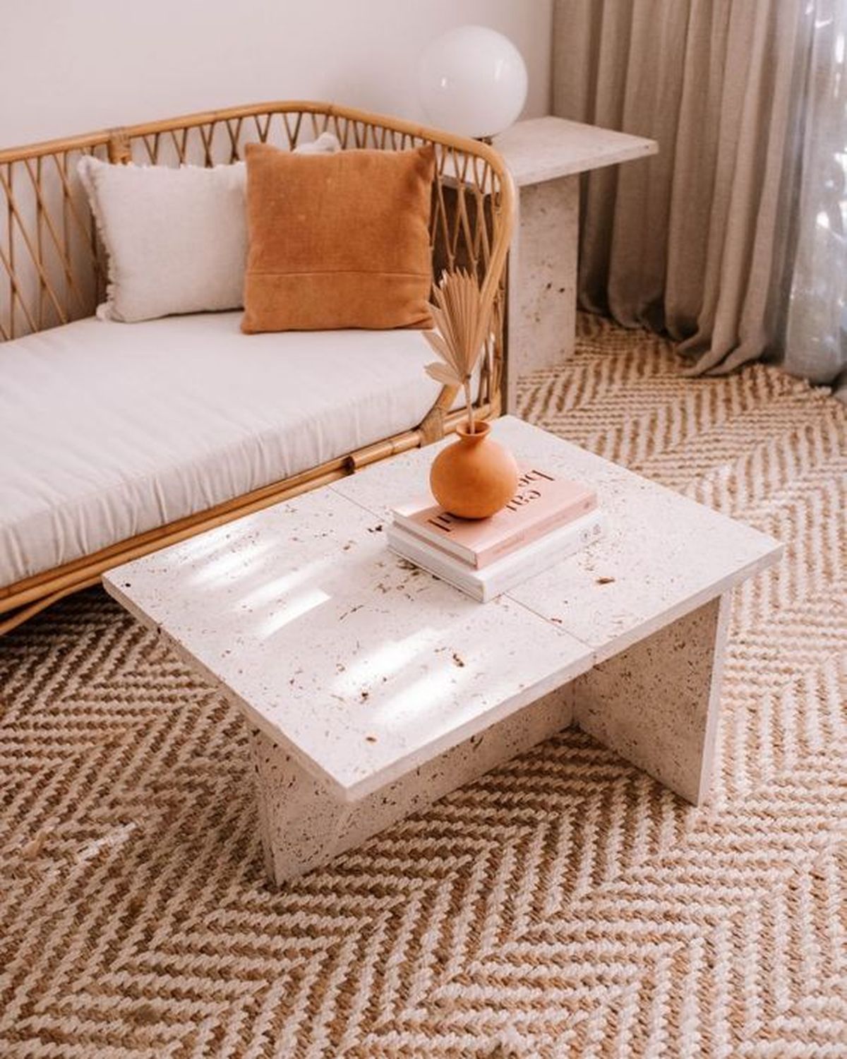 mesa marmol travertino pinterest