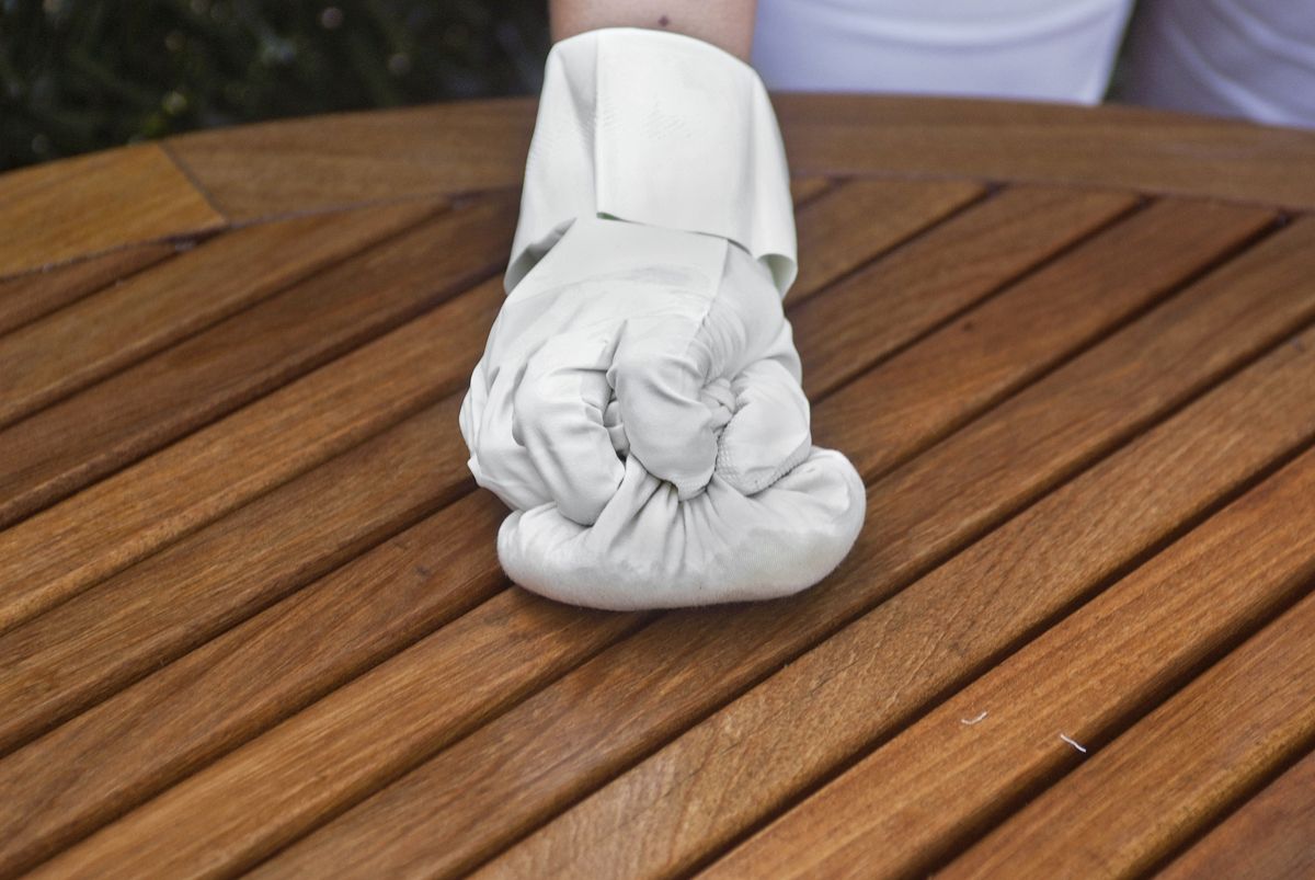 Mantenimiento mesa de jardín paso 5