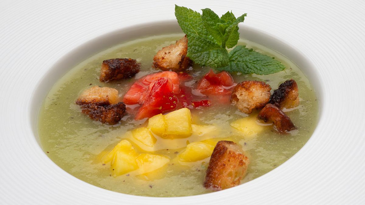 gazpacho de kiwi y melon xl