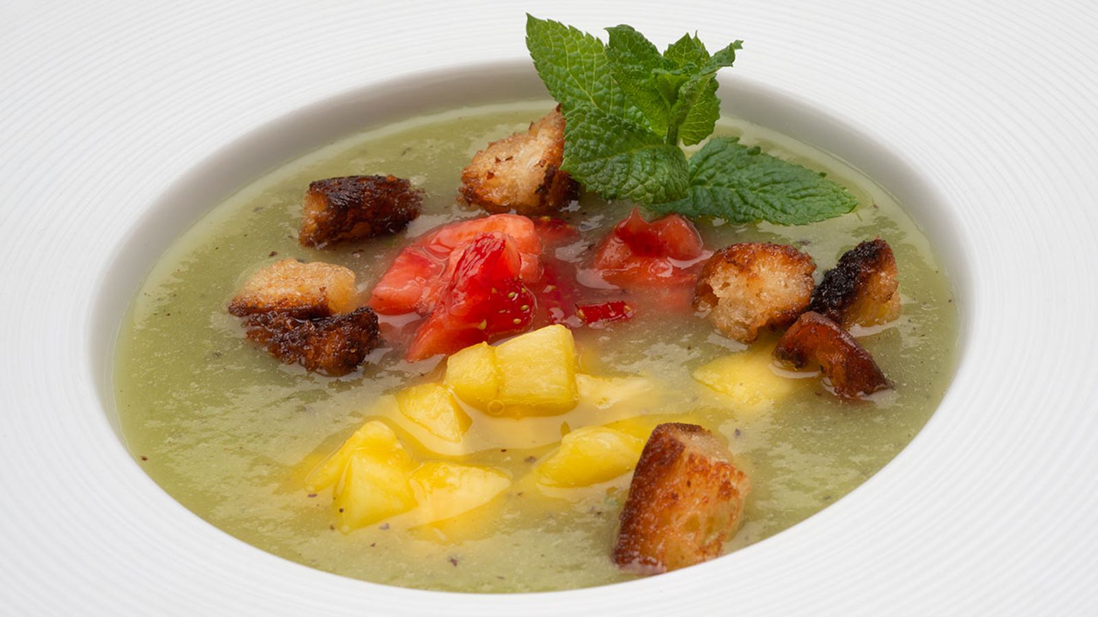 gazpacho de kiwi y melon xl