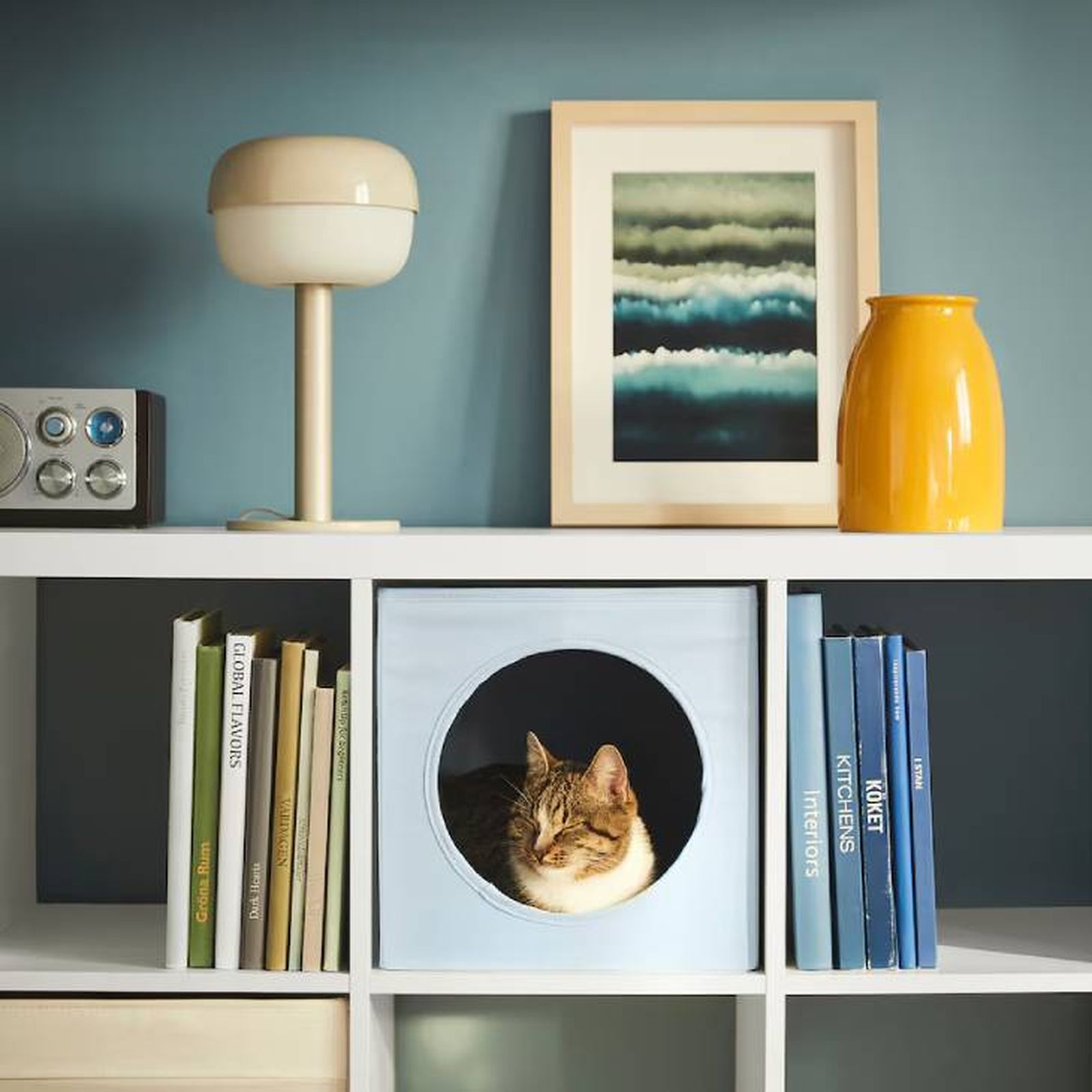 casa gatos kallax ikea