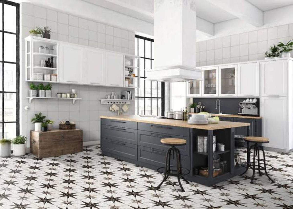 Suelo hidráulico en la cocina 5