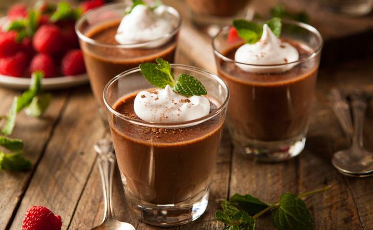 mousse de chocolate yogur griego cena de fin de ano