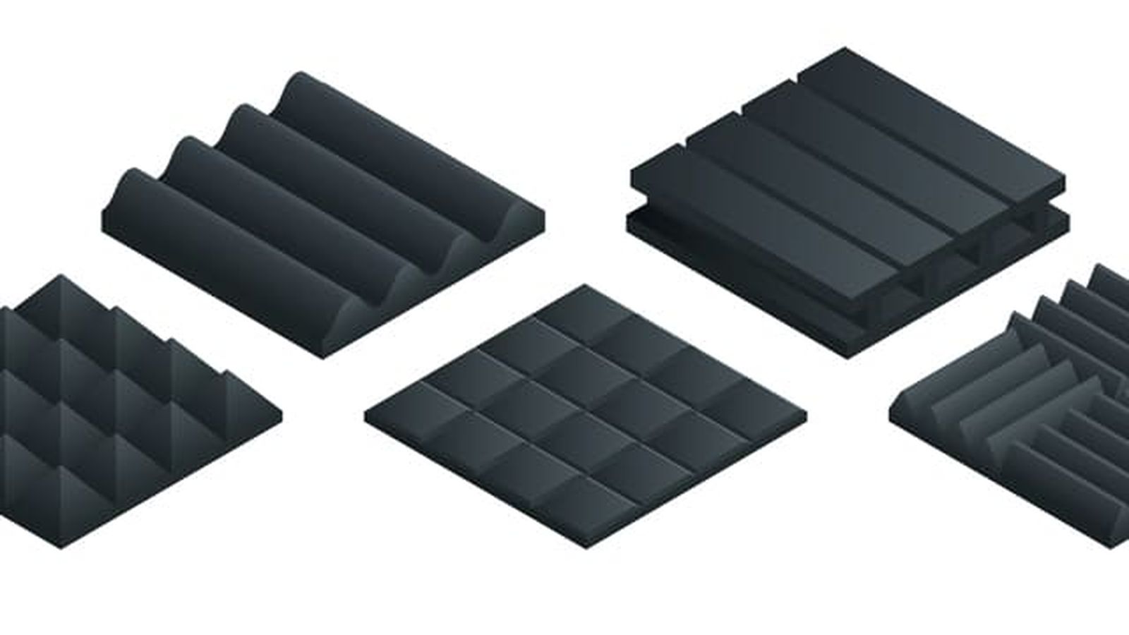 Los paneles acústicos son eficaces para insonorizar la pared.
