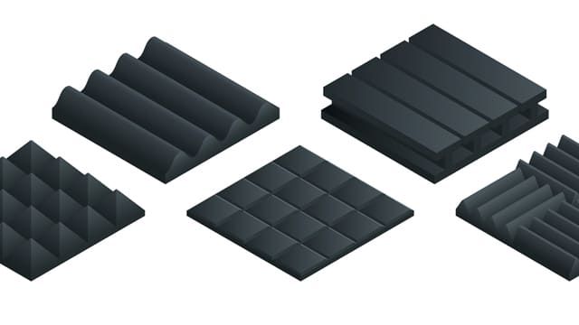 Los paneles acústicos son eficaces para insonorizar la pared.