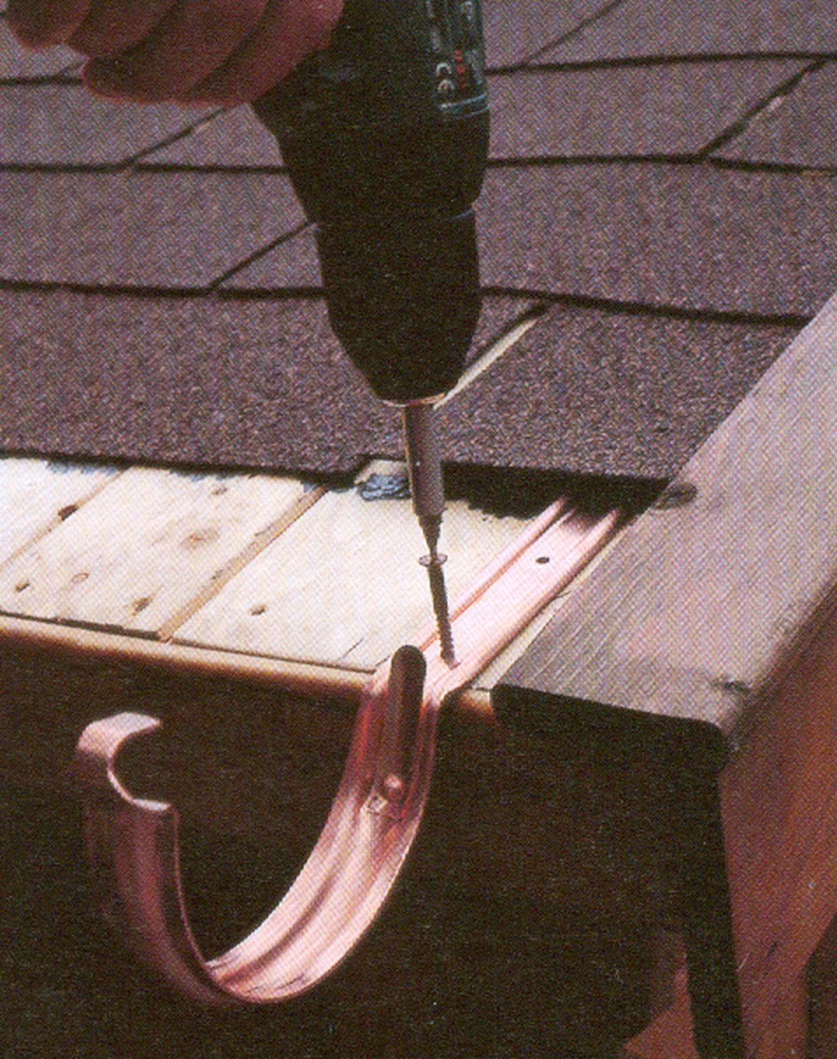 Instalación de un canalón paso 2