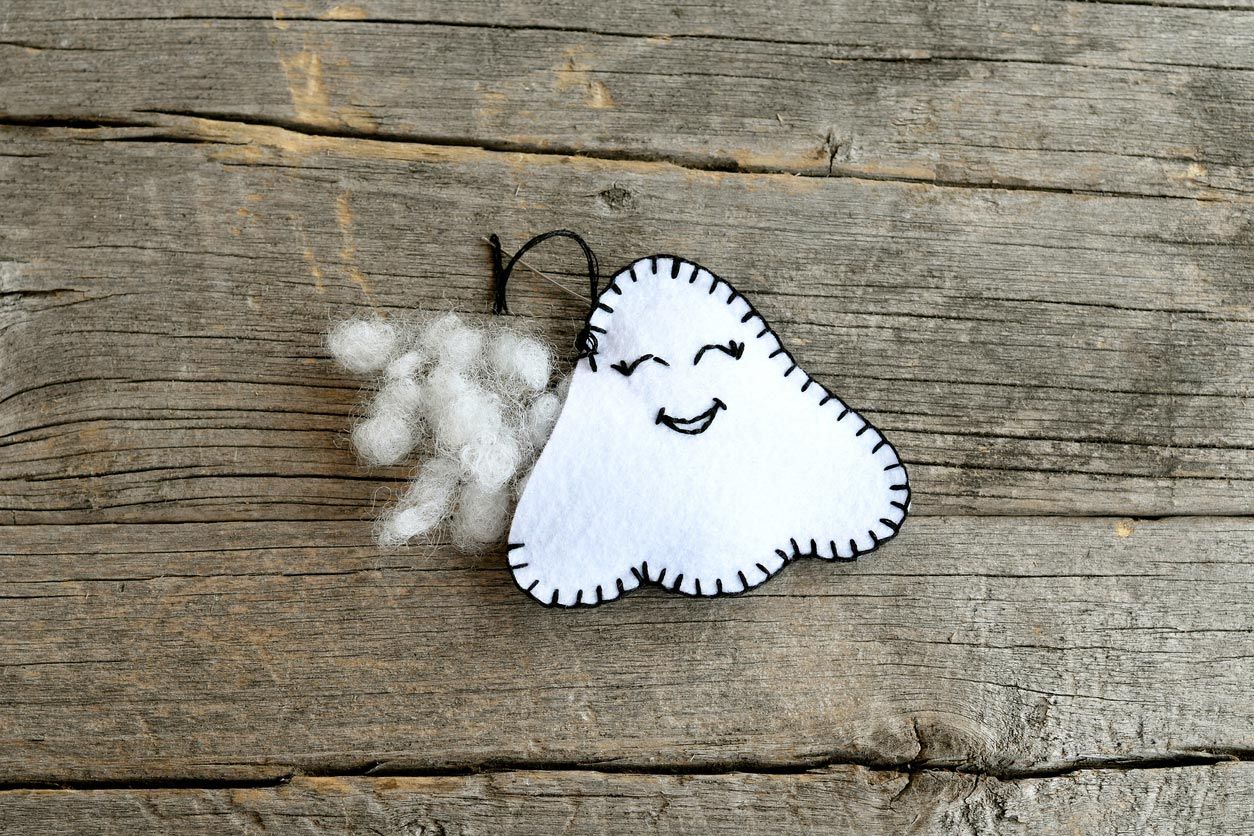 fantasma de fieltro