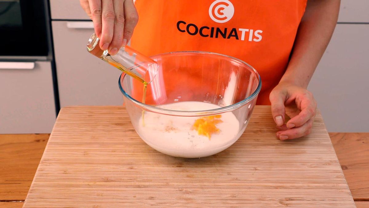 Receta de gofres de calabaza con miel y nueces  paso 3