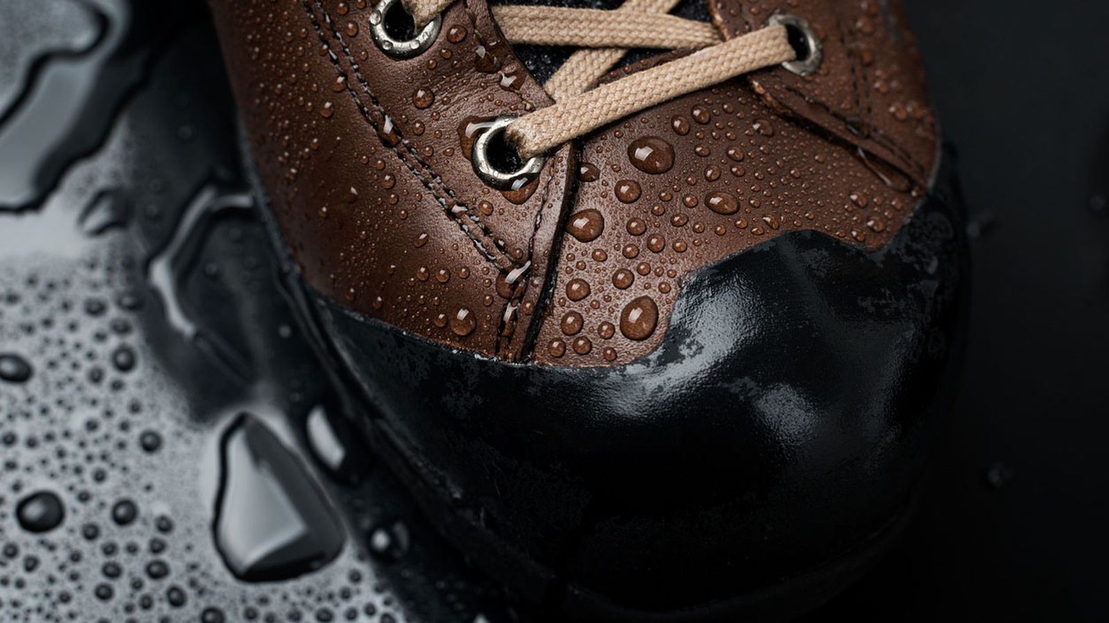 zapato impermeabilizado