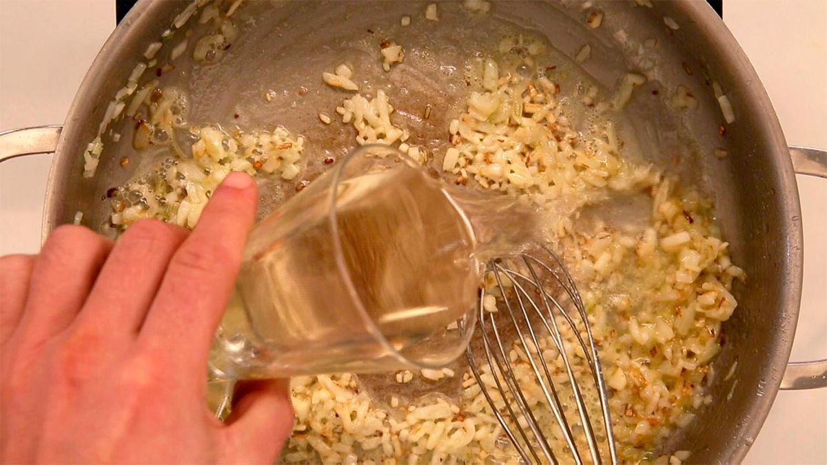 Receta de almejas a la marinera   paso 3