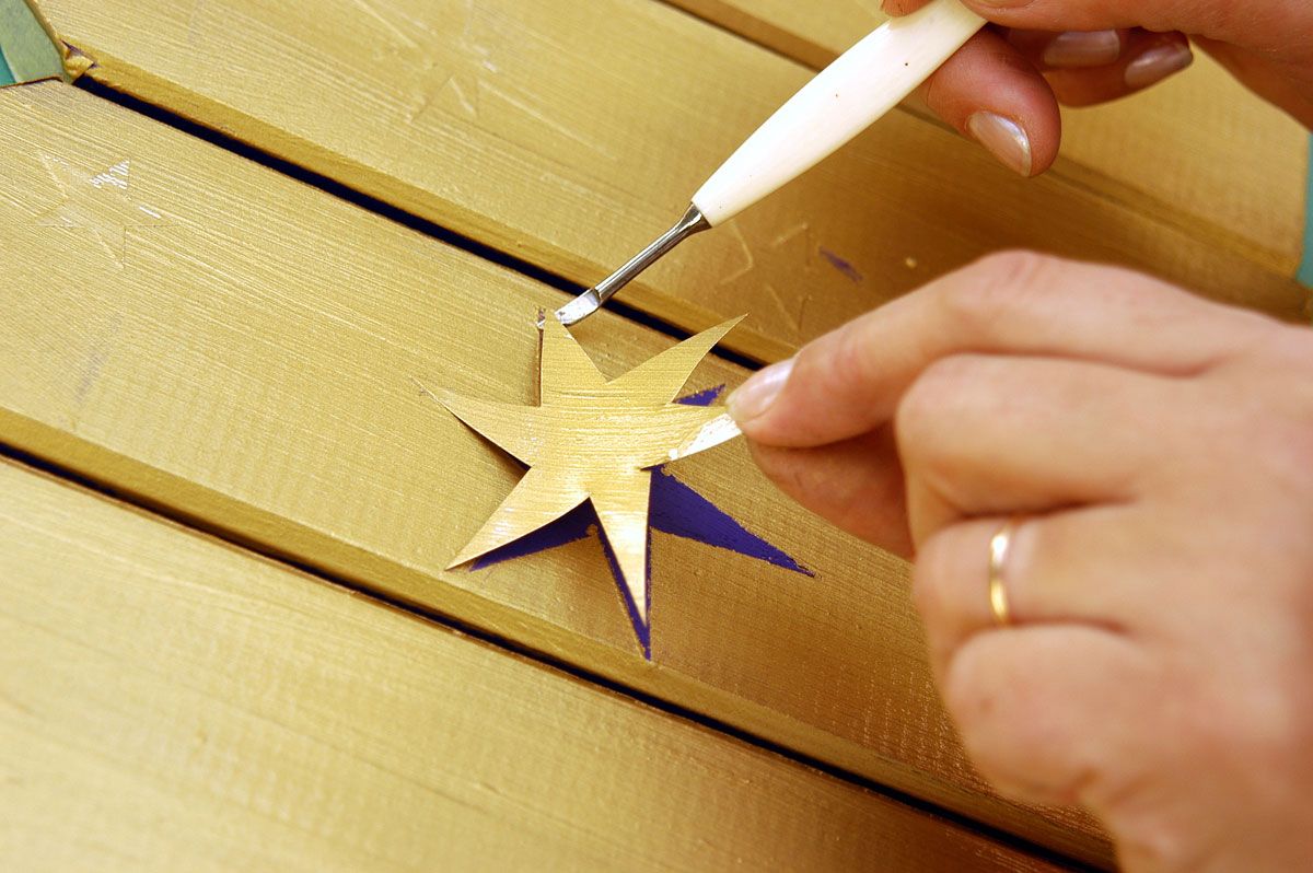 Borduras navideñas paso 6