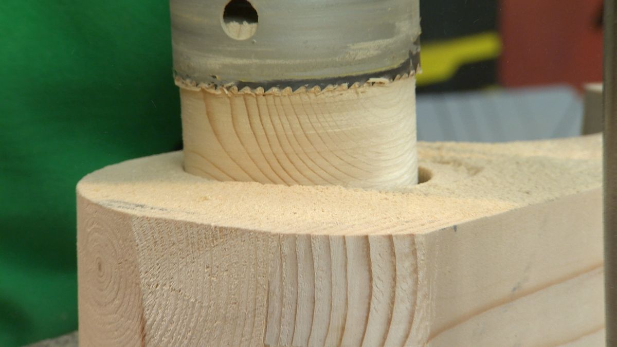 Helicóptero infantil de madera paso 4