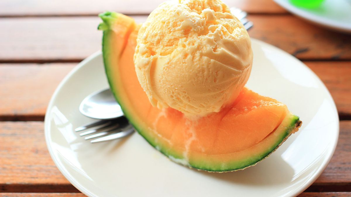 Helado de melon