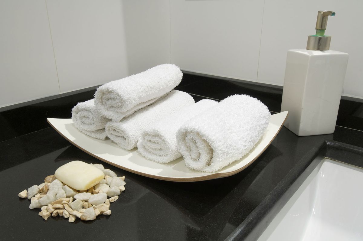 Ideas para que el baño parezca un spa   toallas