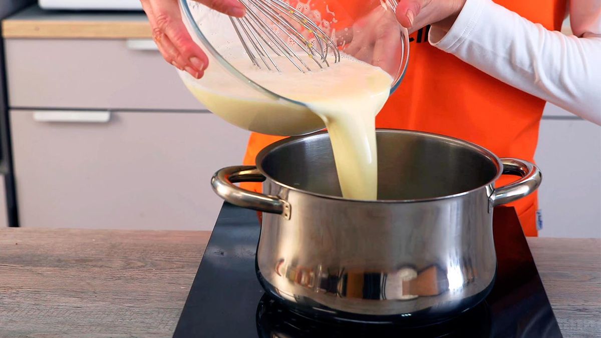 Receta de leche frita  paso 3