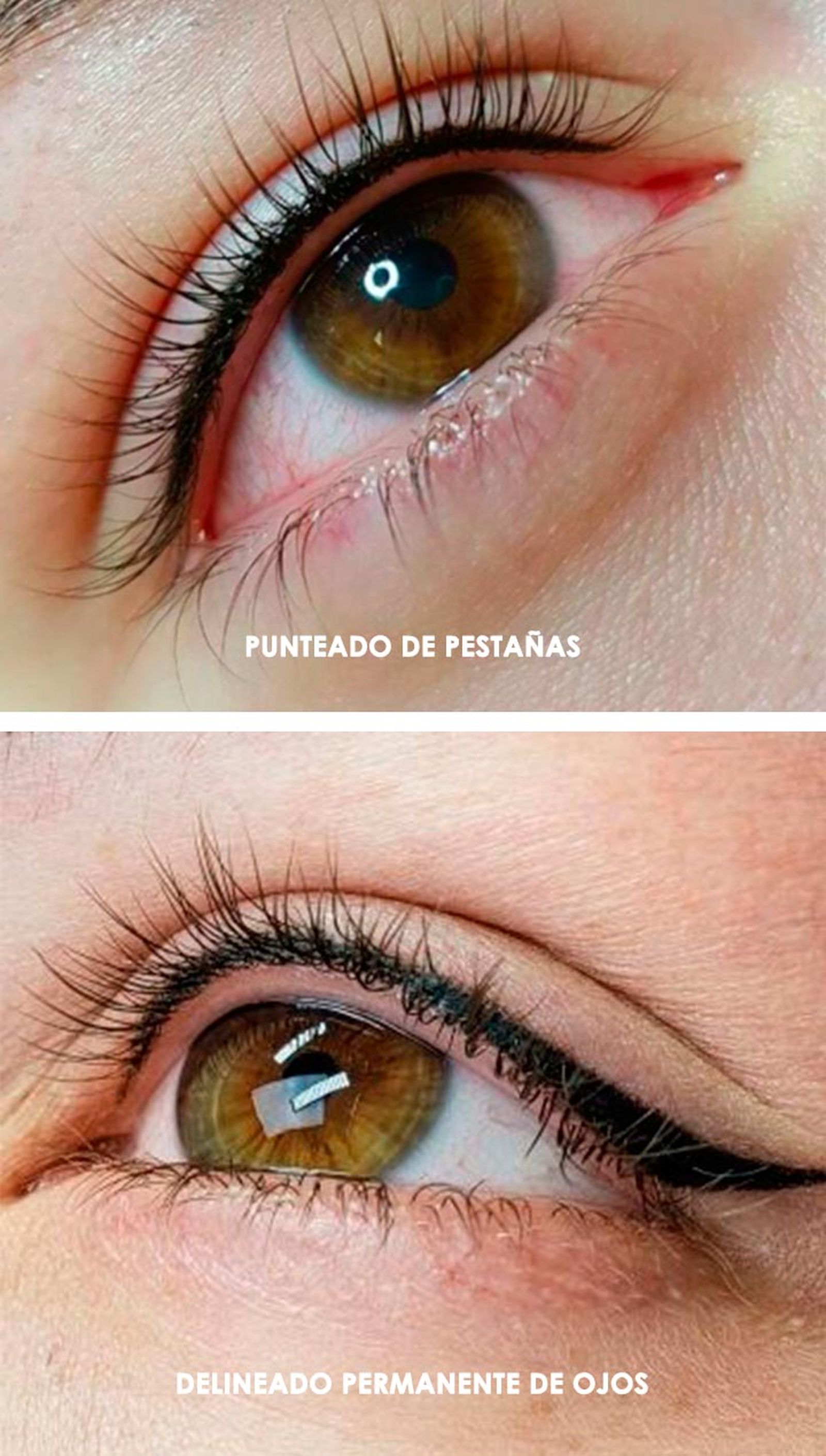 punteado de pestanas como se realiza