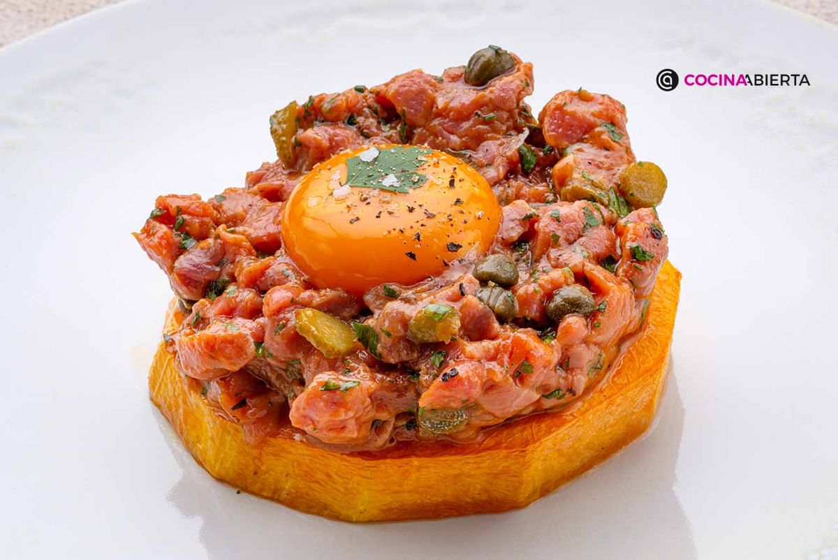 Steak tartar al estilo de Joseba Arguiñano