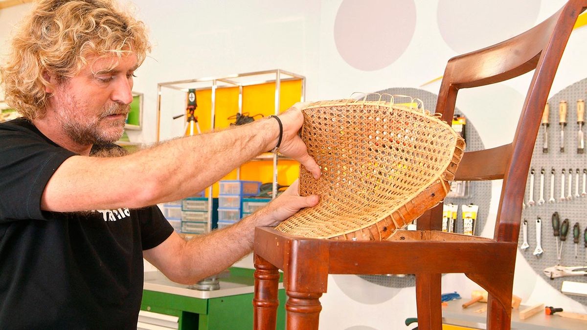 Restaurar una silla clásica paso 2