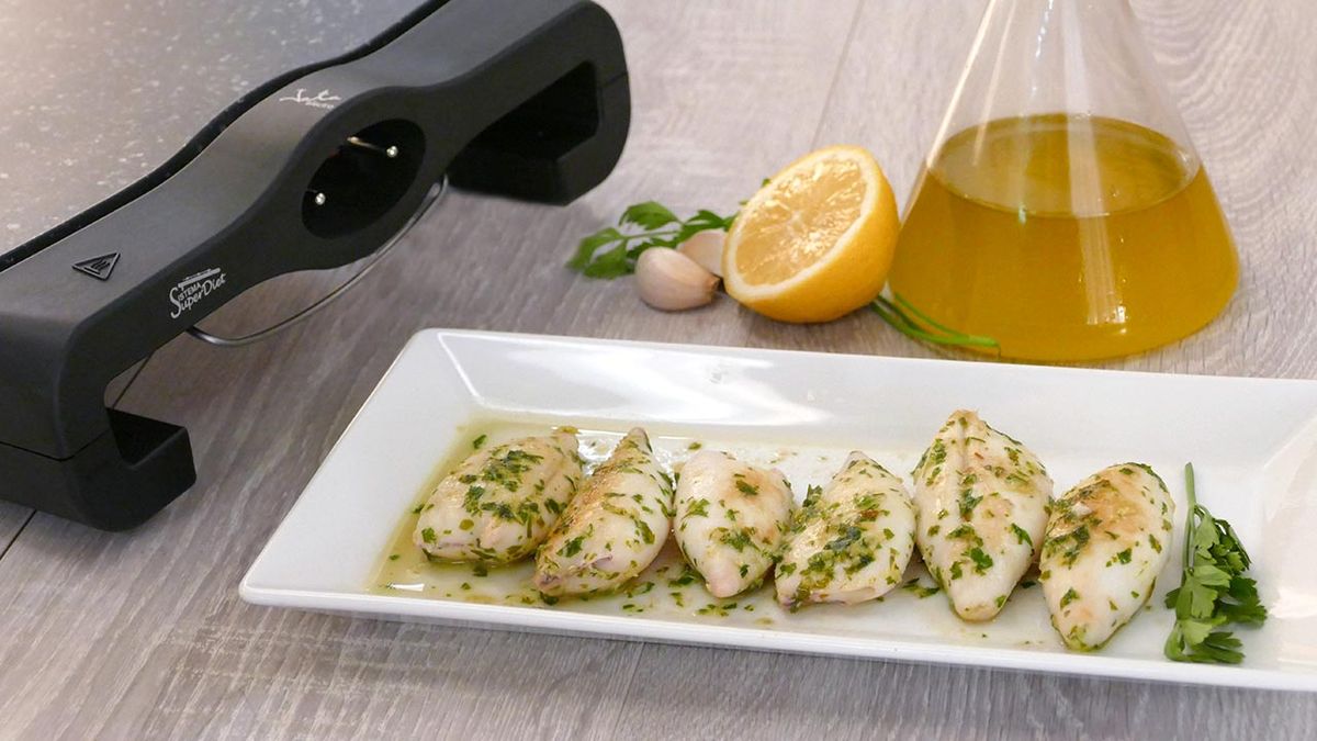 Receta de chipirones a la plancha con ajo y perejil