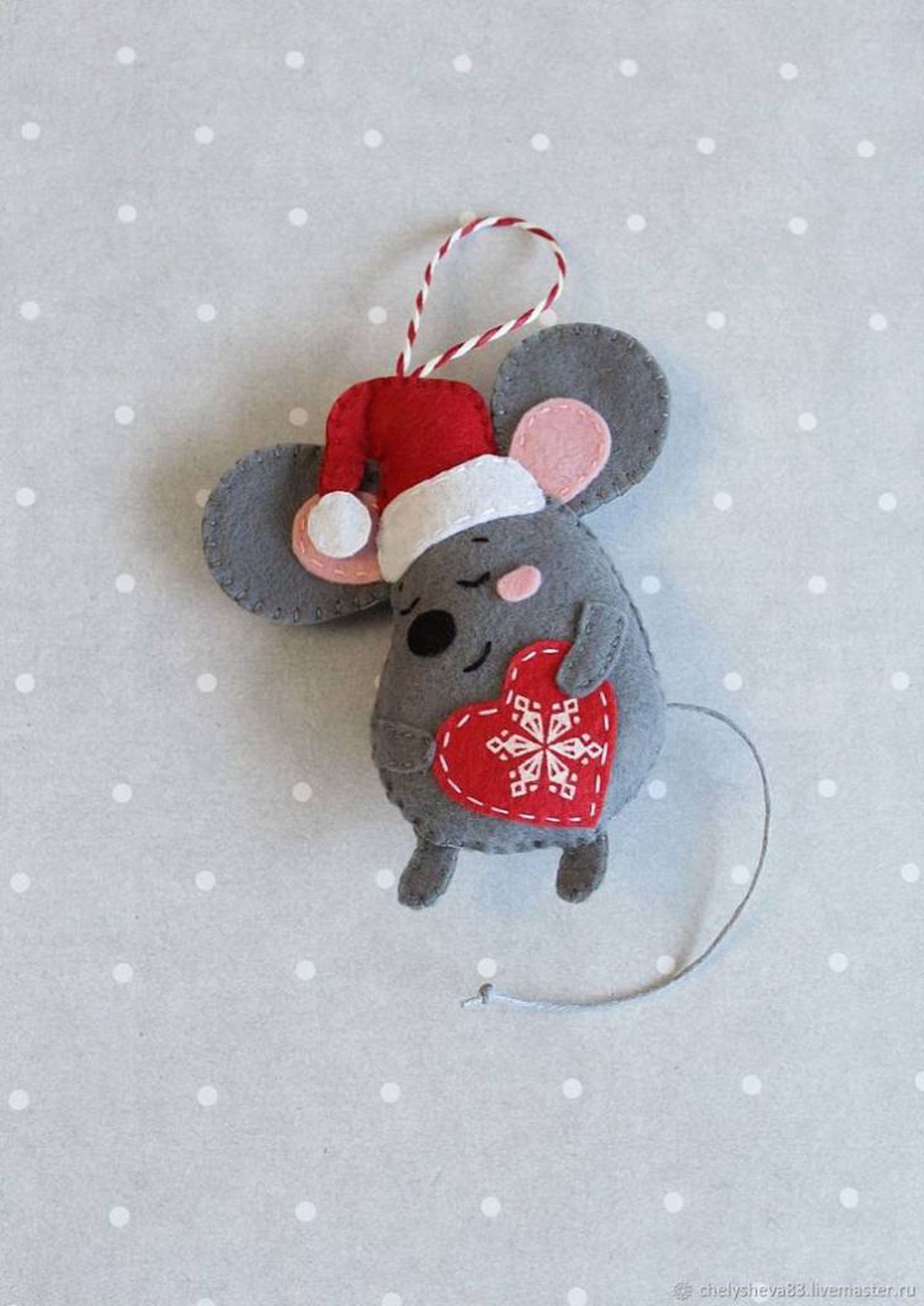 adornos tela navidenos ratita pinterest Ярмарка М