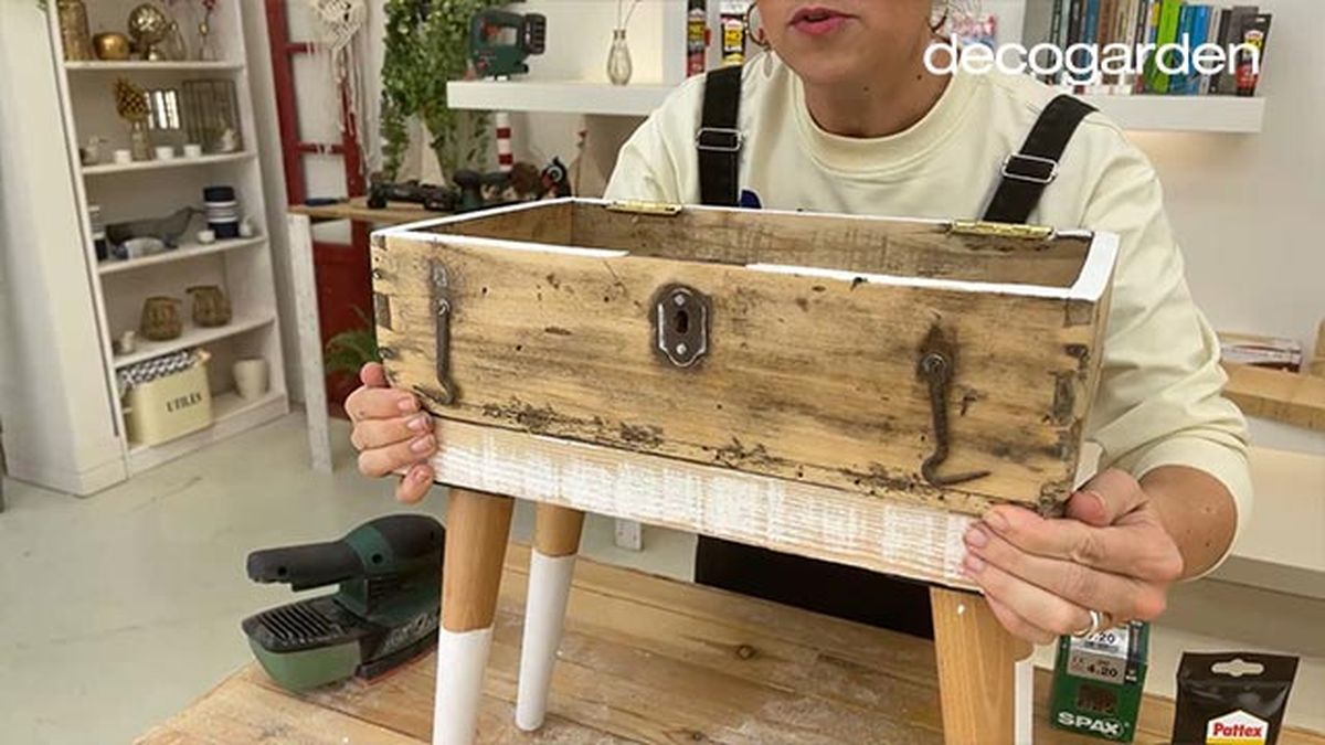 restaurar maleta antigua madera paso 10