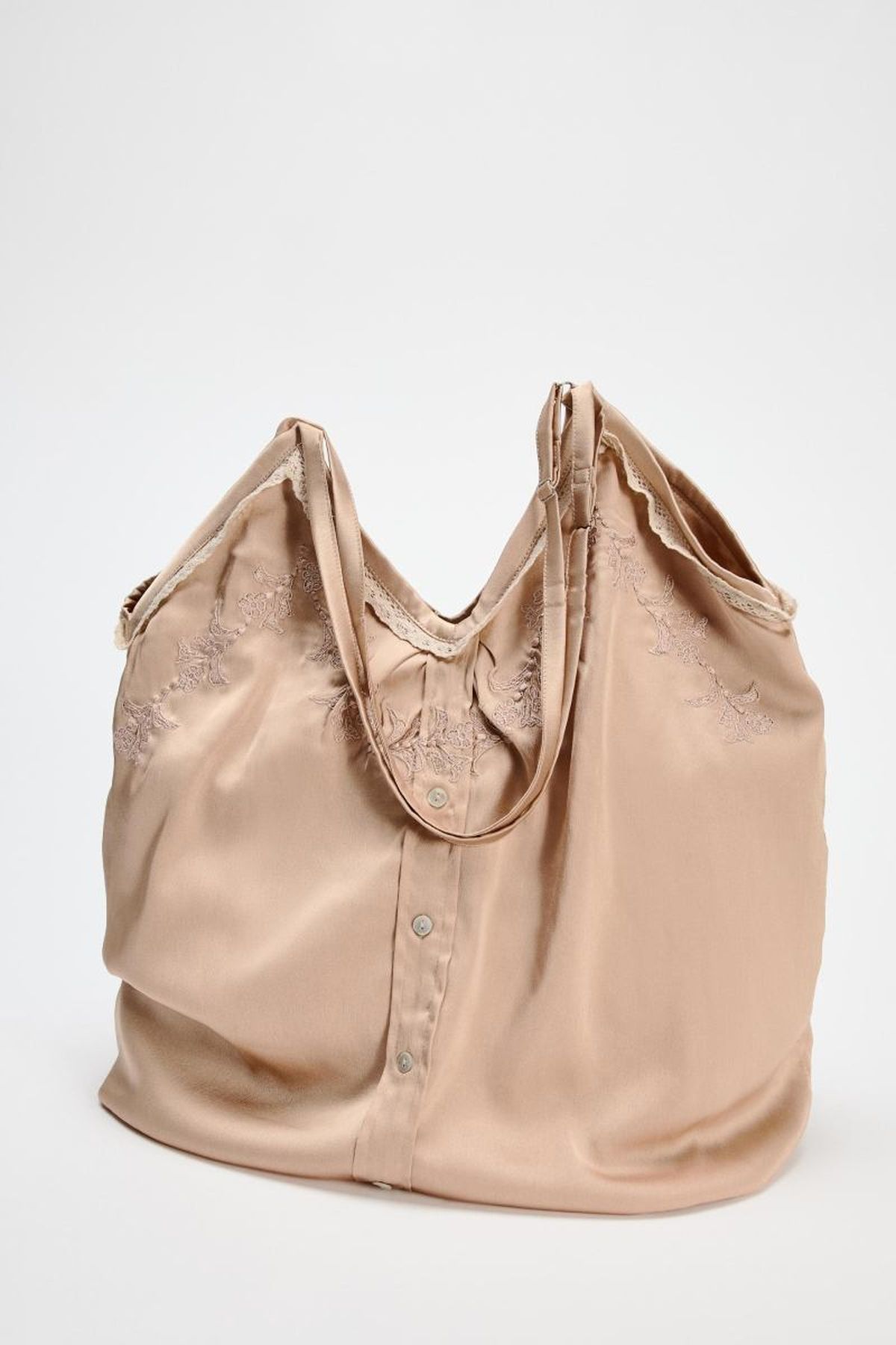 Bolso con forma de top lencero