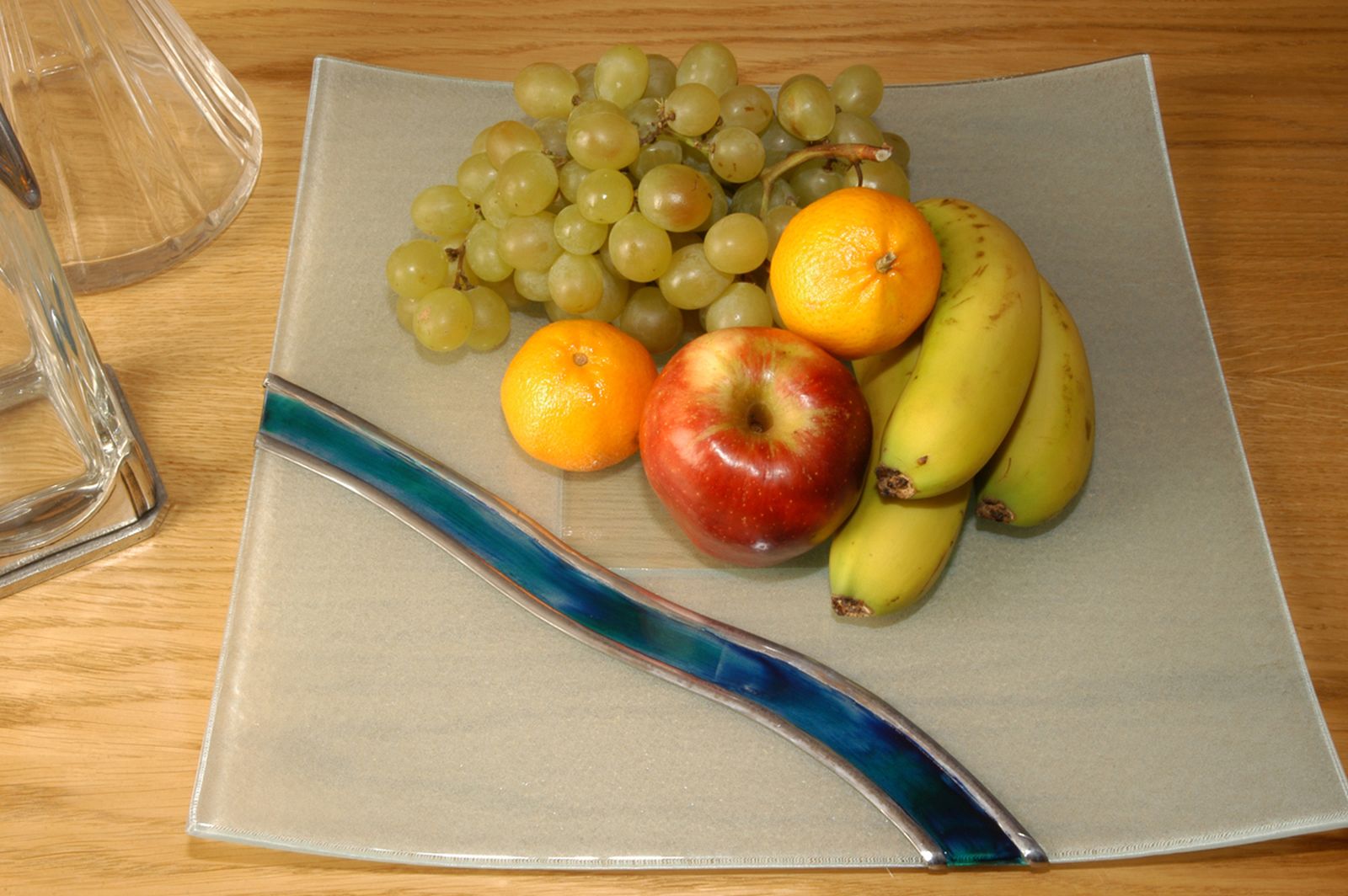 Arreglo de bandeja de cristal paso 7