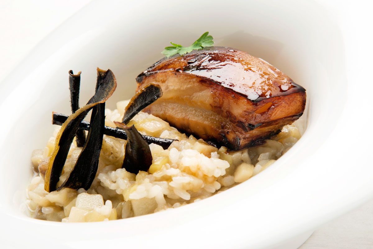 5373 Arroz con berenjenas y tocino fresco (757) xl