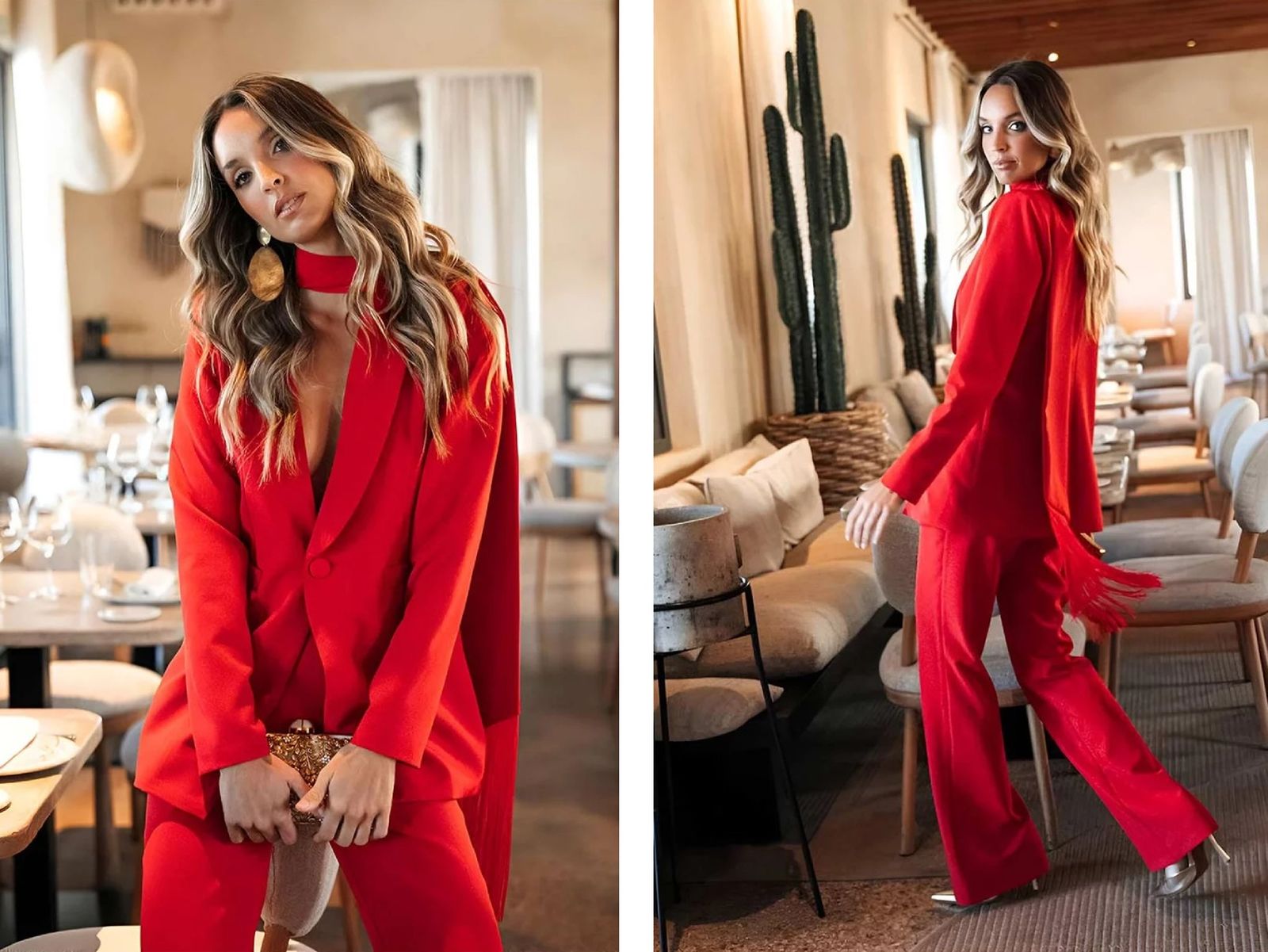 Traje de pantalón y chaqueta