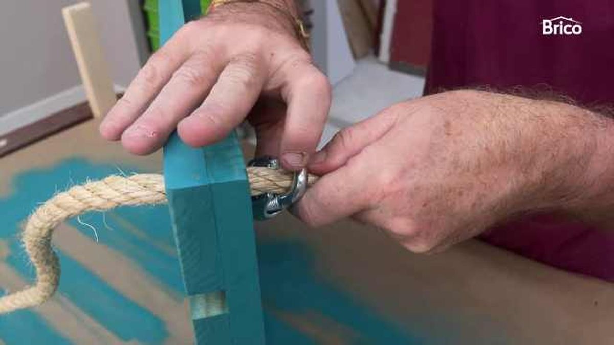 Bricomania 61 hacer silla colgante paso 15