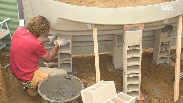 Brico 374 como hacer una piscina de obra paso 7