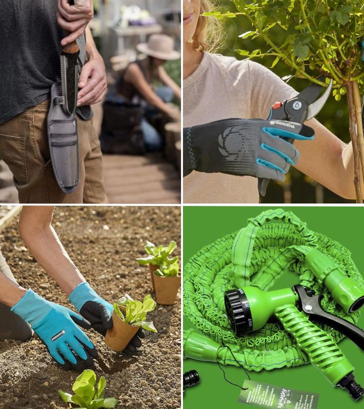 herramientas para jardineros principiantes