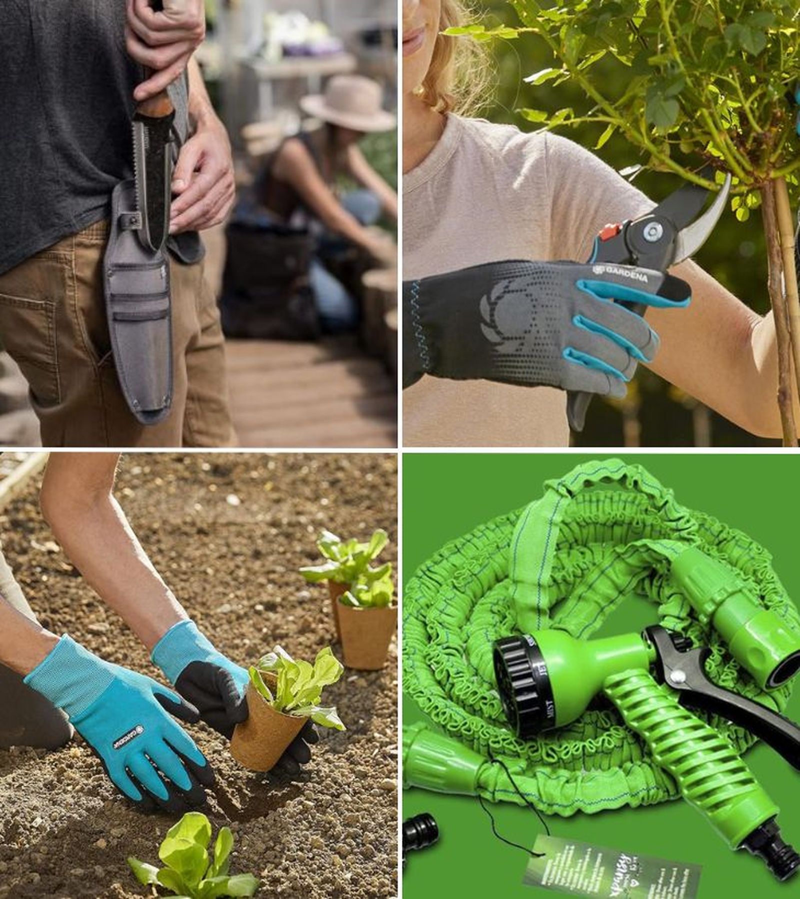 herramientas para jardineros principiantes