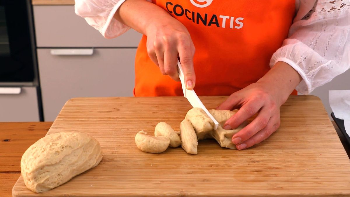 Pan de muerto de México   paso 4