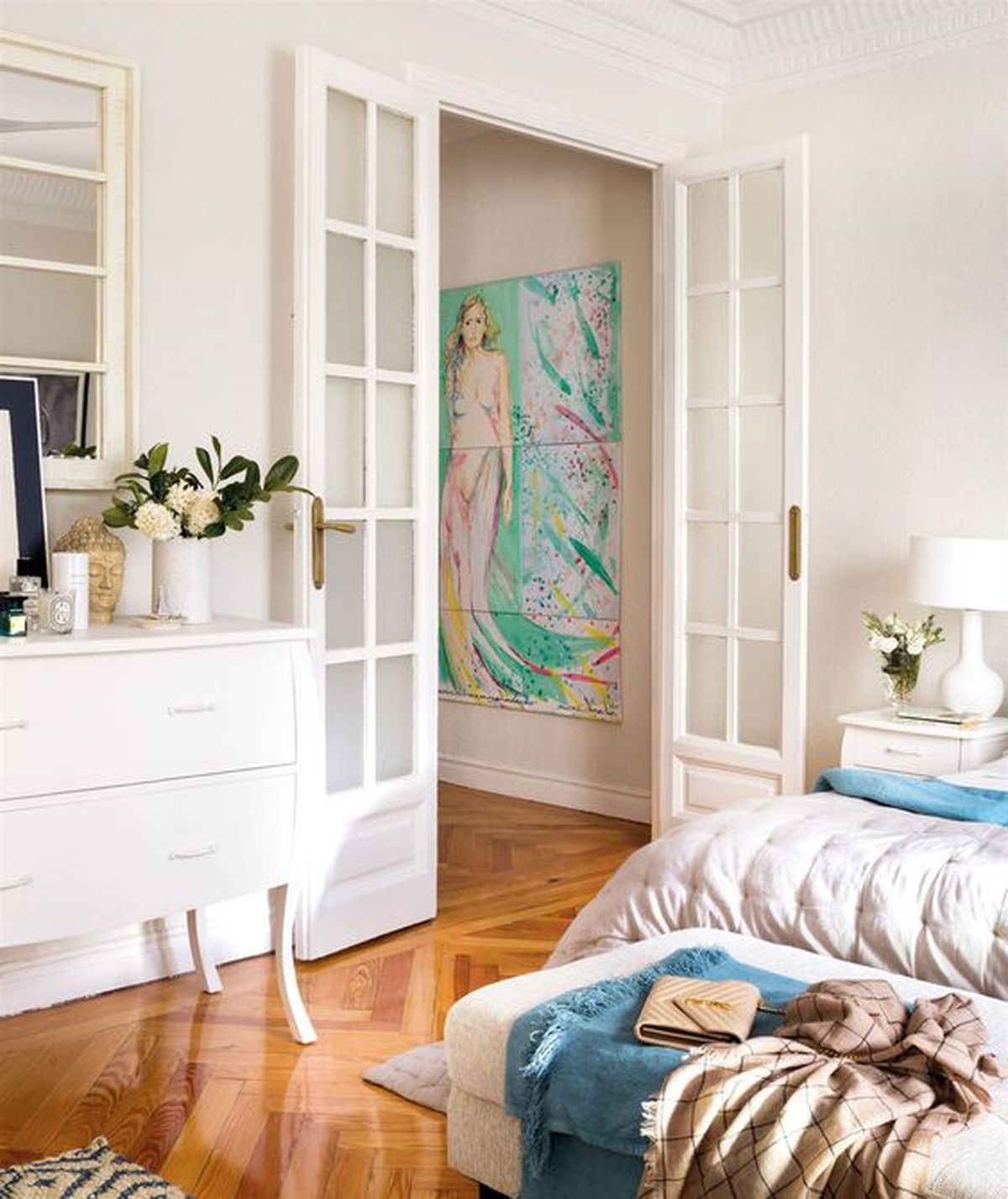 parquet espiga dormitorio 2