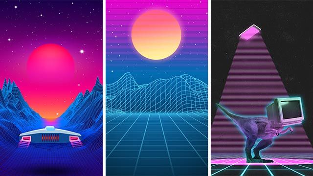 lamina vaporwave