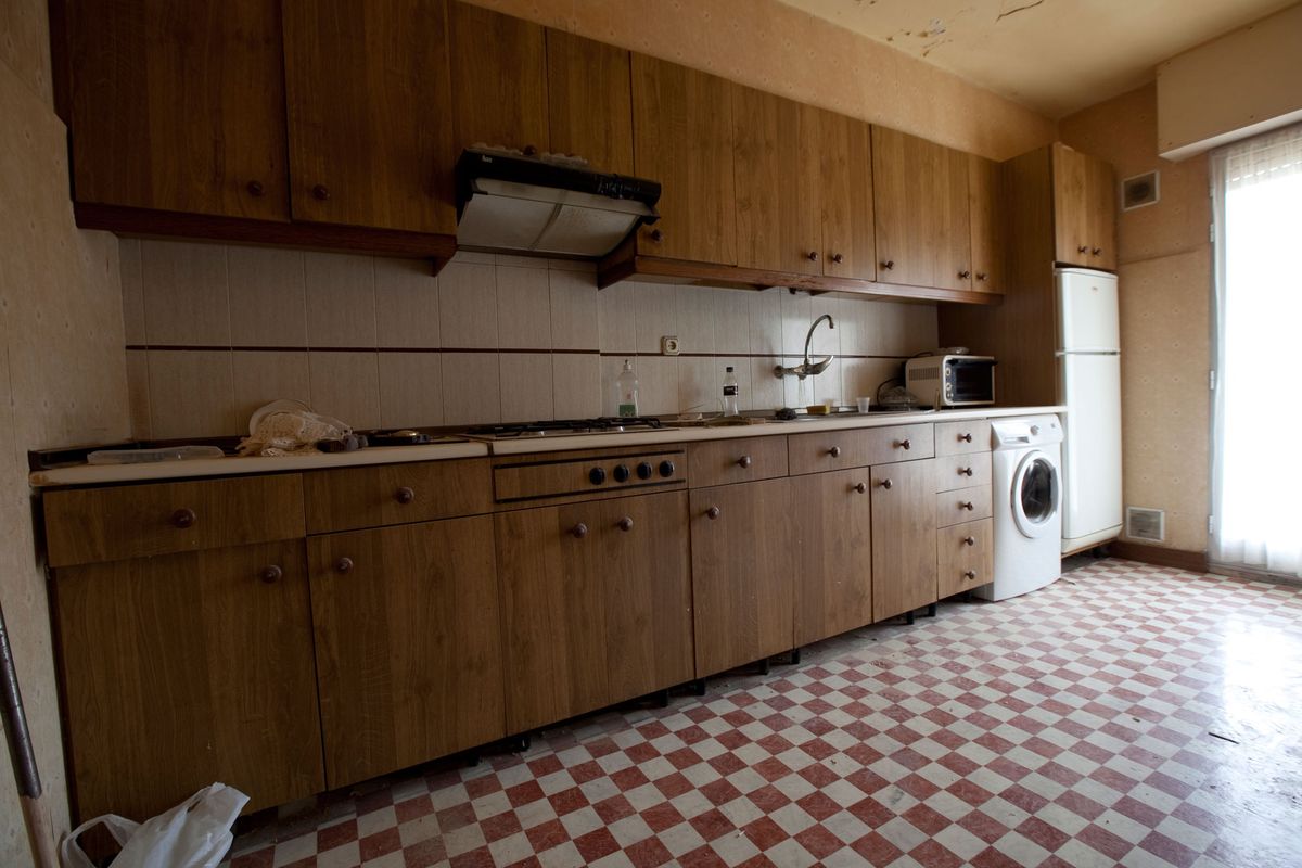 Renovar cocina de estilo rústico paso 1