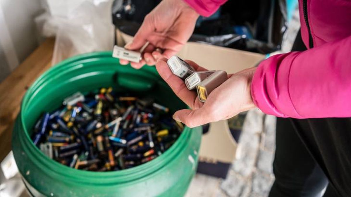 reciclaje de pilas proceso