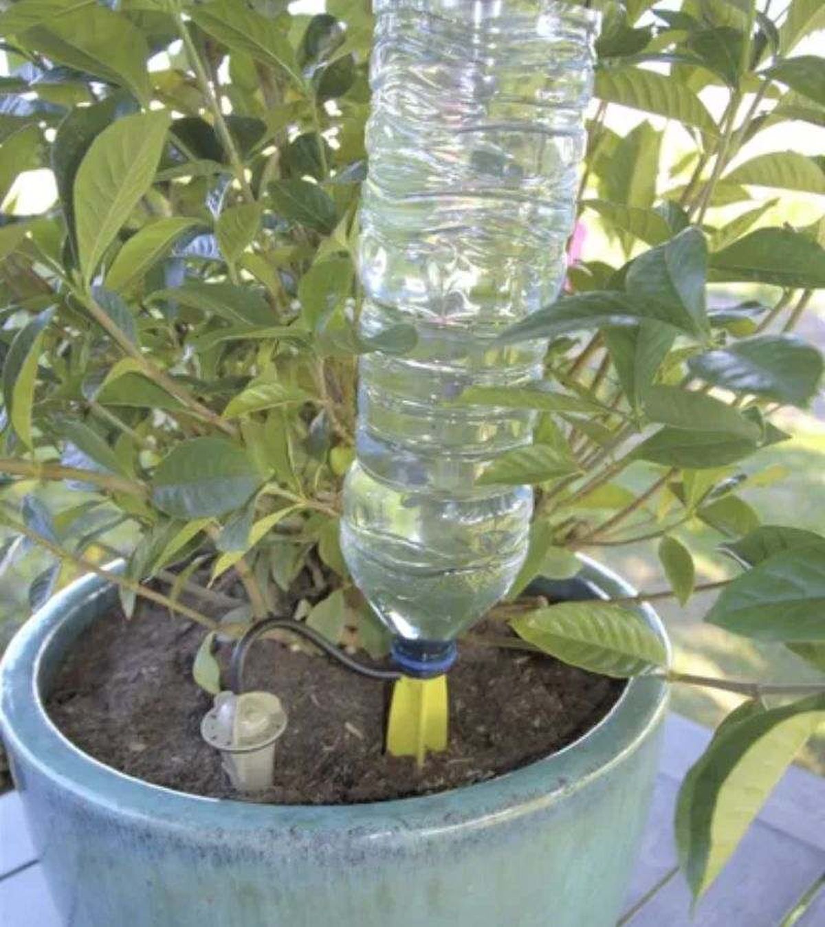 Sistema gota a gota con 11 caudales regulable