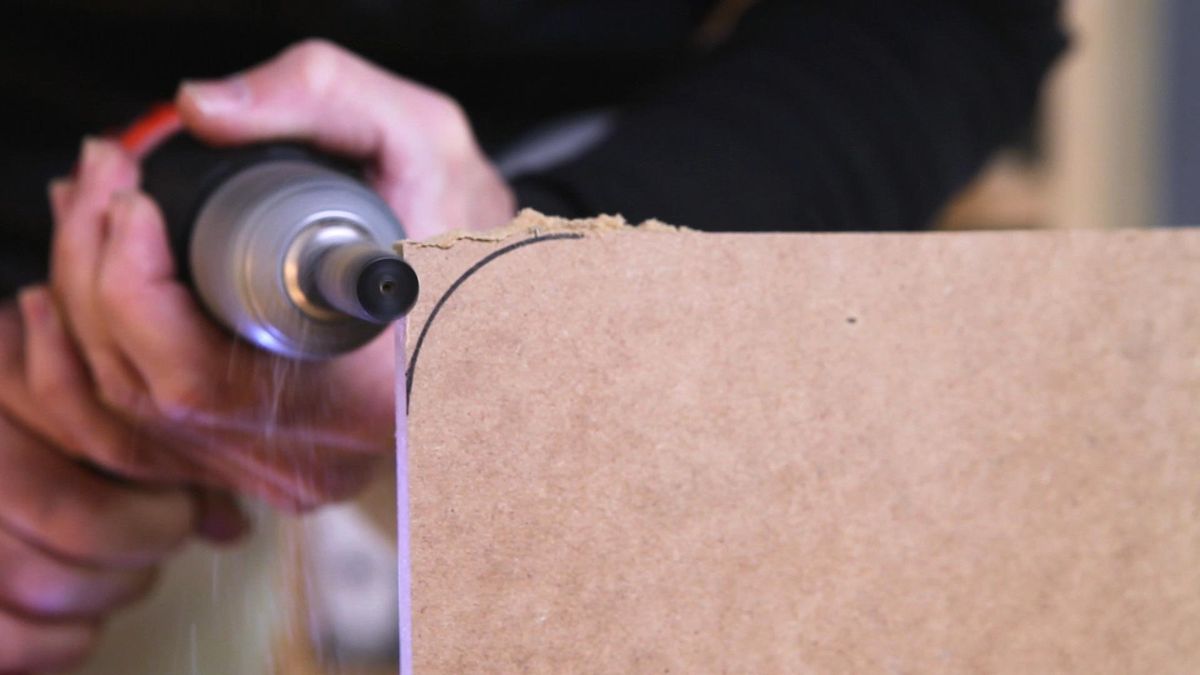 Escofinas para perfilar madera paso 4