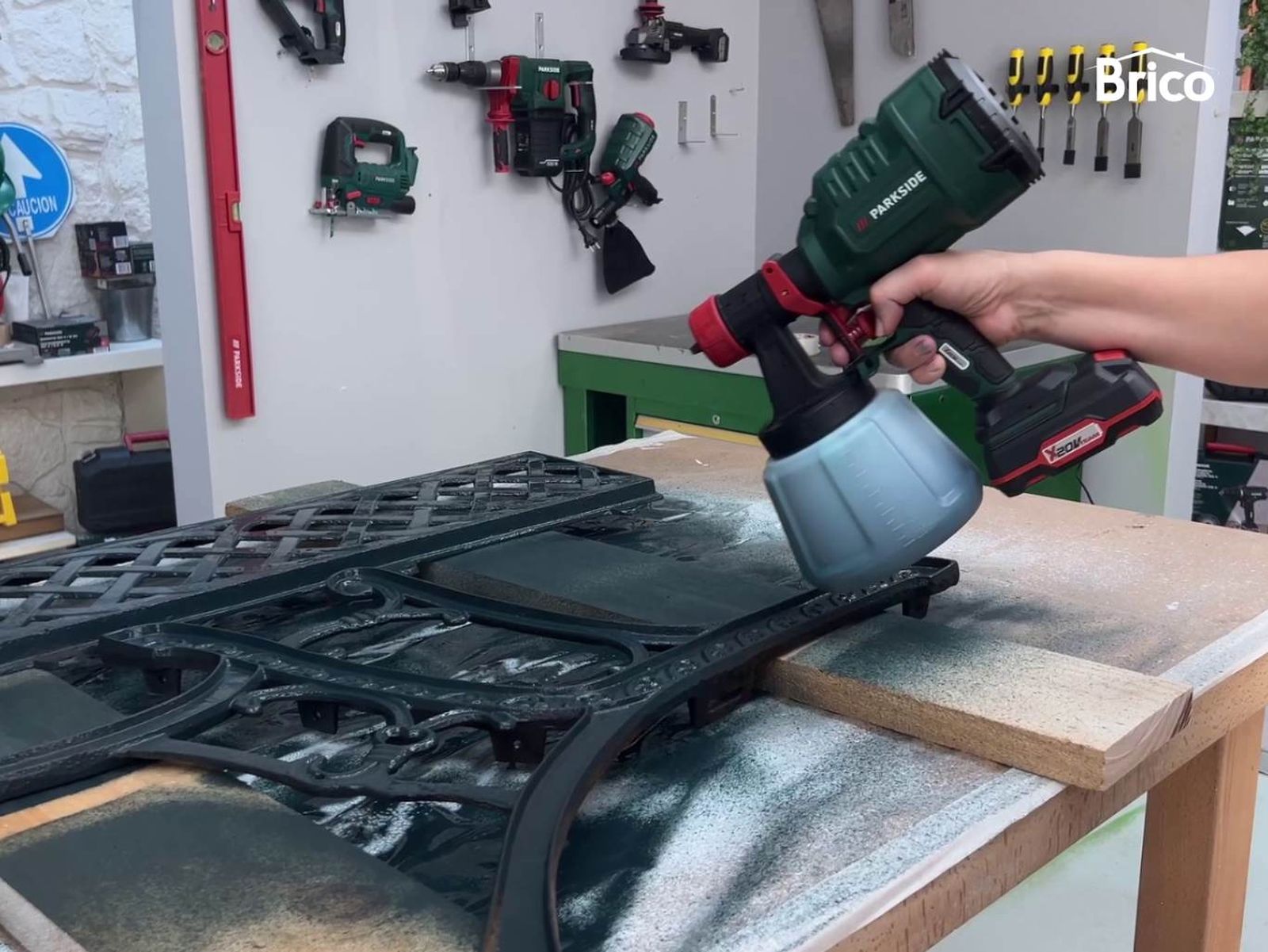 Pistola de pintar Parkside de Lidl