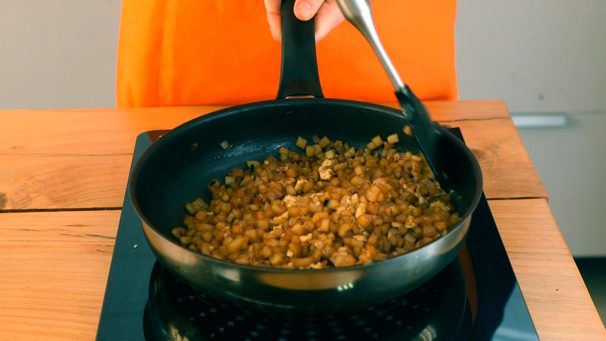 Receta de strudel de manzana   Paso 3
