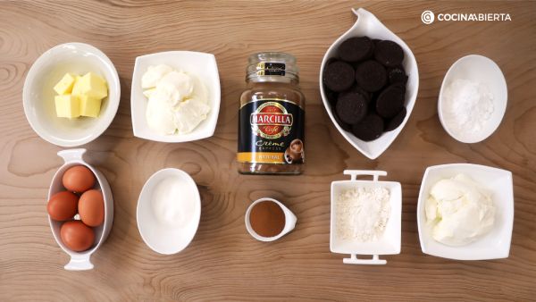 receta cheesecake con cafe ingredientes